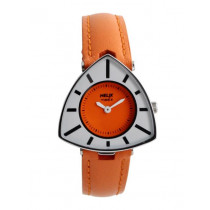 Helix Women Orange Dial Watch