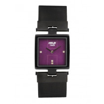 Helix Women Purple Dial Watch