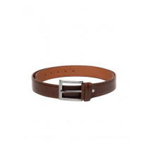 Hidedge Men Brown Leather Belt