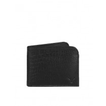 Hidekraft Men Black Leather Wallet