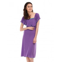 Inaya Women Purple Nightdress