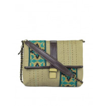 Ivory Tag Olive Dip Sling Bag