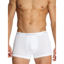 Jockey ELANCE Men Elance White Trunks 1015