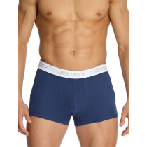 Jockey ELANCE Mens Blue Trunks 1015