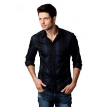 John Players Men Blue Shirt