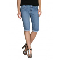 Kraus Jeans Women Blue Capris