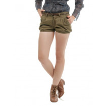 Kraus Jeans Women Brown Shorts