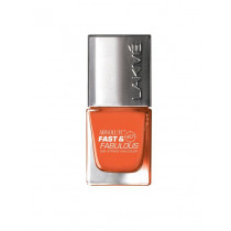 Lakme Absolute Fast & Fabulous Flaming Orange Nail Polish 13