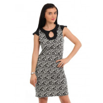 Latin Quarters Women & White Black Dress