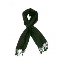 Lino Perros Men Black Stripes Scarf