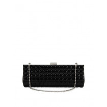 Lino Perros Women Beaded Black Clutch