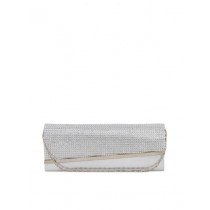 Lino Perros Women Gems Silver Clutch