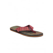 Lotto Men Red Flip Flops
