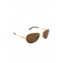 Louis Philippe Men Gold Sunglasses
