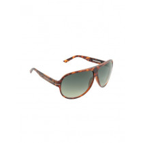 Louis Philippe Men Green Sunglasses