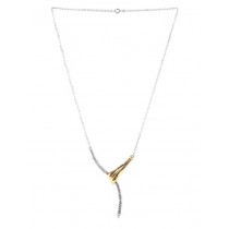 Lucera Gold Plated Pendant With Chain