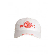 Manchester United Men Solid White Cap