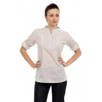 Mumbai Slang Women Pink Kurti