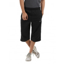 Nike Men Black Three Quarter Track Pants