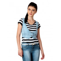 ONLY Women Blue Waistcoat