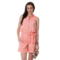 ONLY Women Peach Short Jumpsuit