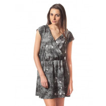 ONLY Women Toronto Grey Printed Dress