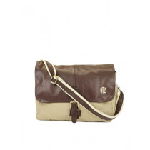 OTLS Unisex Beige Messenger Bag