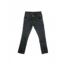 Palm Tree Kids Girl Washed Black Jeans