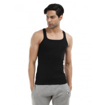Park Avenue Men Black Square Neck Vest