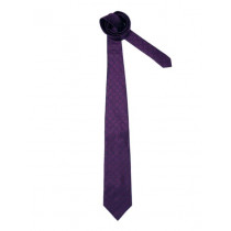 Peter England Men Elite Purple Tie
