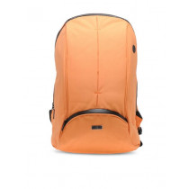 Peter England Unisex Orange Backpack