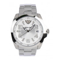 Police Men White Dial Watch PL12157JS