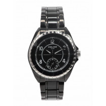 Police Women Black Dial Chronograph Watch PL12207MSTB-02M