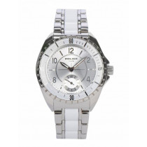Police Women Silver-Toned Dial Watch PL12207MS-04M