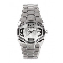 Police Women Silver-Toned Dial Watch PL12896BS