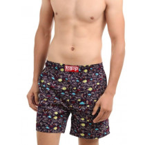 Probase Purple Printed Boxers