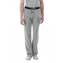 Proline Men Grey Melange Track Pants