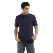 Proline Men Navy Blue Polo T-Shirt