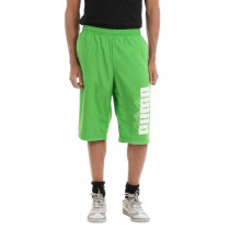 Puma Men Green Shorts