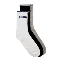 Puma Men Sport Pack of 3 Black Socks