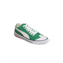 Puma Unisex 917 Lo Green & White Shoes