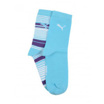 Puma Unisex Foundation Blue Socks