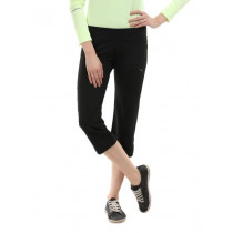 Puma Women Black Essential Skinny Capris