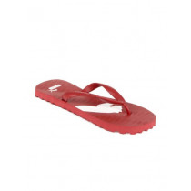 Puma Unisex Red Flip Flops