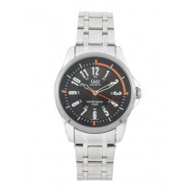 Q&Q Men Black Dial Analogue Watch Q708J405Y