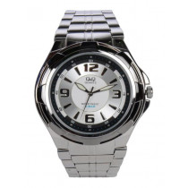 Q&Q Men Silver-Toned Dial Analogue Watch Q252J404Y