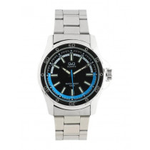 Q&Q Men Steel Strap Watch