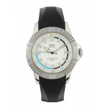 Q&Q Men White Dial Watch