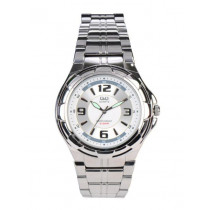 Q&Q Men White Dial Analogue Watch Q252J204Y