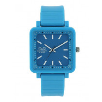 Q&Q Unisex Blue Dial Watch